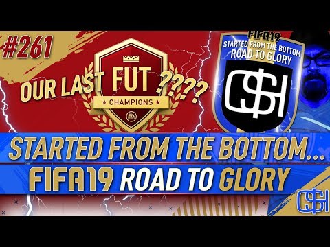 IS THIS OUR LAST FUT CHAMPIONS WEEKEND LEAGUE? I FIFA 19 RTG I FIFA 19 ROAD TO GLORY #261