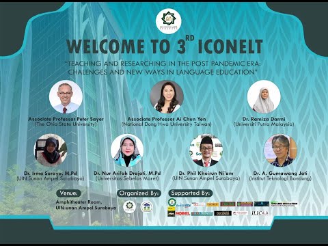 INTERNATIONAL CONFERENCE ON ENGLISH LANGUAGE TEACHING (ICONELT 2022)
