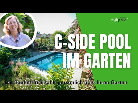 Gartenumgestaltung mit C-Side Pool | Interview mit Bauherrin | egli jona ag