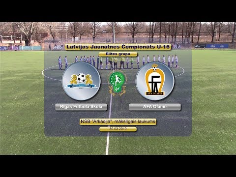 U-16 RFS - AFA Olaine (Highlights)