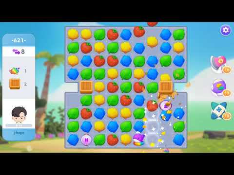 BTS Island: In the SEOM Level 621 - NO BOOSTERS GAMEPLAY 🎵 | SKILLGAMING ✔️