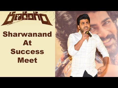 Sharwanand At Ranarangam Success Meet