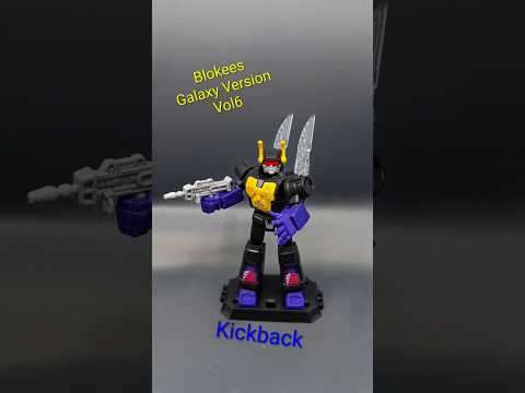 3 Minute Reviews #Blokees #transformers #galaxyversion #vol6 #decepticons #insecticons #kickback