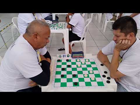 8° CAMPEONATO CEARENSE DE JOGO DE DAMAS 2024 - FRANCISCO DAS CHAGAS X ANTÔNIO RÔMULO