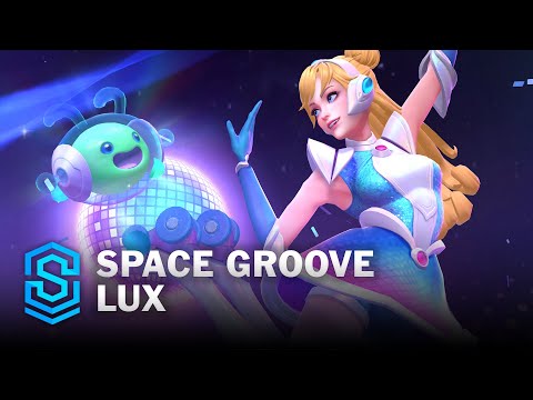 Space Groove Lux Wild Rift Skin Spotlight