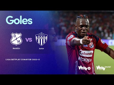 Medellín vs. Junior (goles) | Liga BetPlay Dimayor 2023-2 | Final - Vuelta