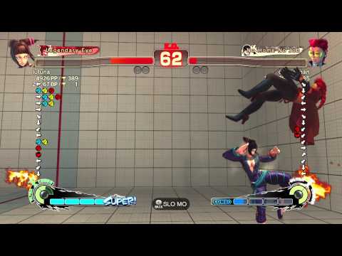 Tsuna (juri) vs omikujiman (Viper) - SUPER STREET FIGHTER 4 AE Ver 2012 720P