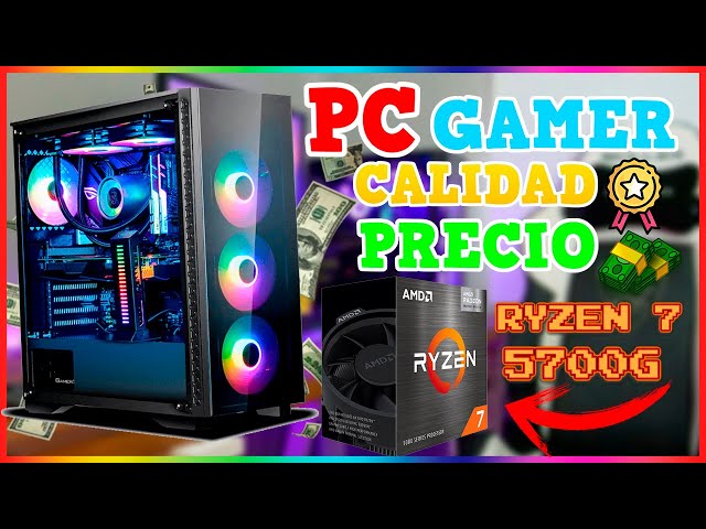 Vídeo relacionado con VolttierPC - PC Sobremesa Completo AMD Ryzen 7 5700G | 16GB RAM | 500GB SSD NVMe | Radeon Vega 8 | WiFi 6 + Bluetooth 5.2 | Windows 11 Pro | Monitor 24" 100Hz | Teclado y Ratón | PC Oficina y Trabajo
