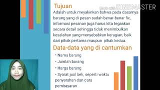 SURAT KONFIRMASI PESANAN - Korespodensi Bahasa Indonesia