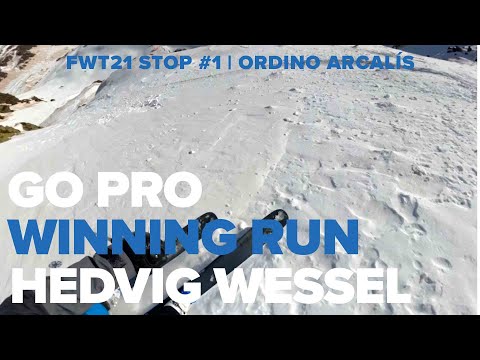 FWT21 Stop #1 Ordino Arcalís Andorra | Hedvig Wessel GoPro Winning Run