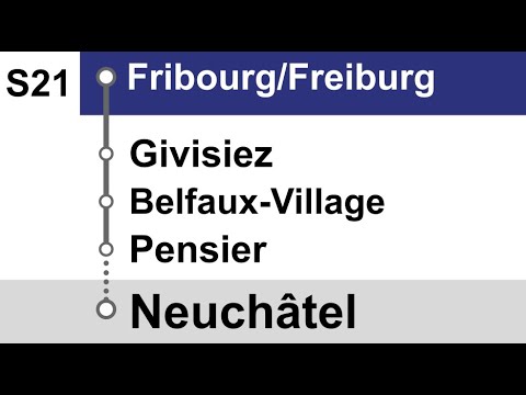 annonces TPF » S21 Fribourg/Freiburg — Neuchâtel | SLBahnen