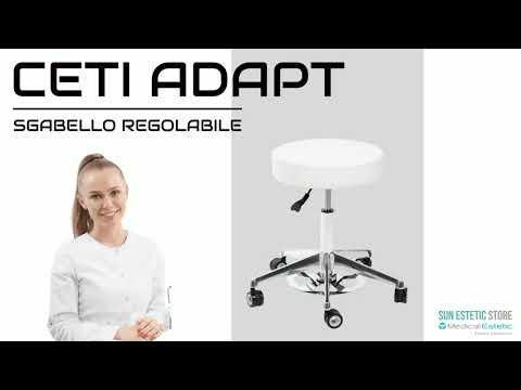 Ceti Adapt sgabello regolabile senza schienale