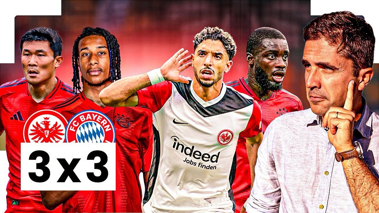 DESEQUILÍBRIO COBRA O PREÇO. BAYERN LEVA O EMPATE NUM JOGAÇO EM FRANKFURT