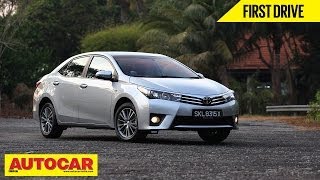 2014 Toyota Corolla Altis | Exclusive First Drive Video Review | Autocar India