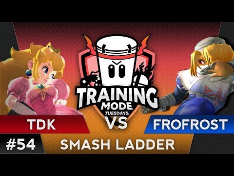 TMT 54 - TDK (Peach) VS BCB|Frofrosty (Sheik) - SSBM Smash Ladder - Melee