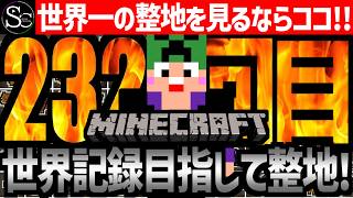 【🔴Minecraft】目指せ世界記録！整地ノルマ達成するまで今夜も眠れない‼️～232回目～
