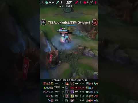 Rookie on akali is something else. #shorts