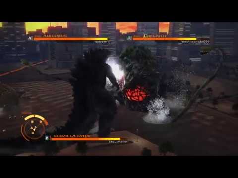 GODZILLA PS4 : Godzilla 2014 vs Biollante vs Anguirus