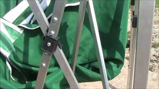 preview picture of video 'Pop-up Canopy Repair at Rocky Creek Valley Farm'