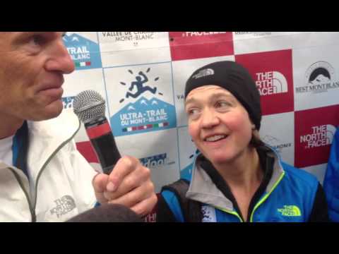 Lizzy Hawker UTMB post race interview