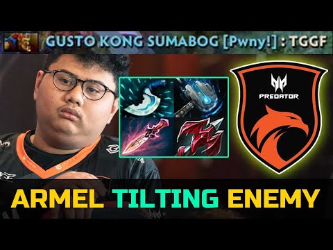ENEMY GETS TILTED - TNC.ARMEL CRAZY MID PLAYS DOTA 2