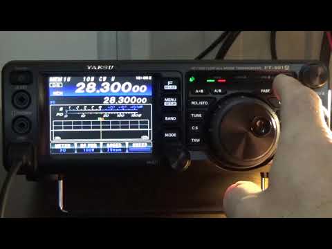 Programmable Memory Scanning (PMS) with FT991A  (P1-L -- P1-U) and (P2-L -- P2-U) examples