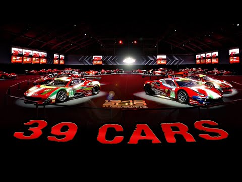 Amazing Ferrari racing cars collection
