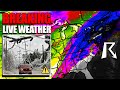 🔴LIVE - Extreme Winter Storm & Tornado Coverage - Storm Chasers On The Ground - Live Weather Channel