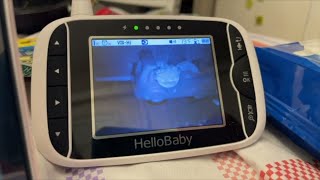 HelloBaby Baby Monitor Review | 720P HD Display Video Baby Monitor with Camera and Audio