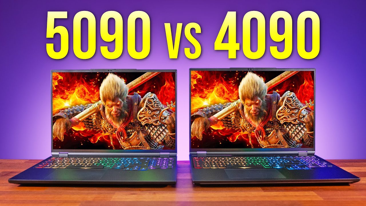 Is This a Joke? 5090 vs 4090 Laptop Comparison in 25 Games - YouTube
