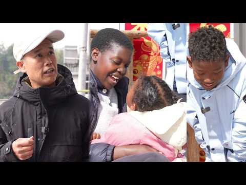 Dad went to a banquet and brought back some tasty food for us.