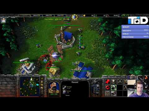 WarCraft III 2v2 #42 - ToD & Lucifer vs Orc & Undead