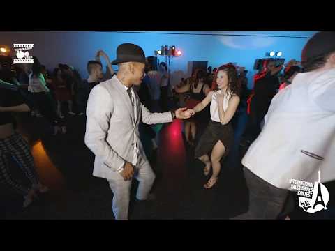 Mike Faya & Estelle Ramos - social dancing @ International Salsa Shines Contest Paris