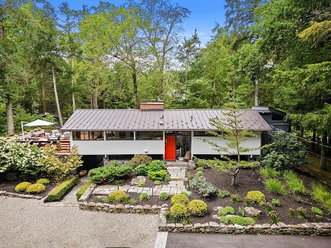Architectural Gem on Secluded Waterfront Property  - Weston CT Home for Sale