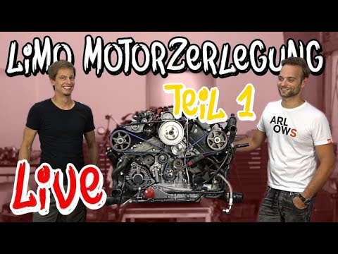 Riss im Block  ! Der RS4 Limo Motor wird zerlegt, Teil 1 | Philipp Kaess |