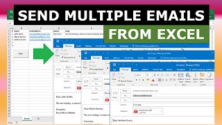 Send Multiple Emails From Excel
