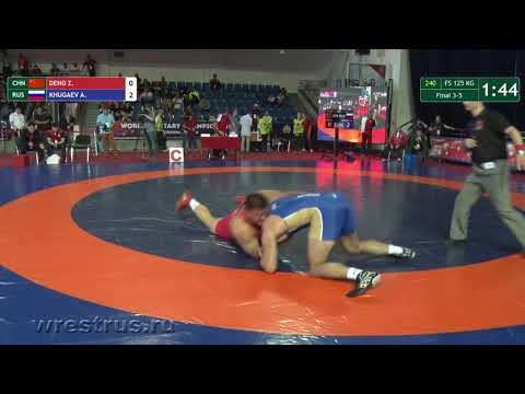 WMC-18. FS 125. Bronze. Zhiwei DENG (CHN) - Alan KHUGAEV (RUS)