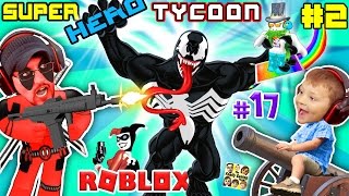 WHO PEE&#39;D IN DEADPOOL?  ROBLOX Superhero Tycoon Magic, Kill Quests &amp; Boss Spawns FGTEEV #17