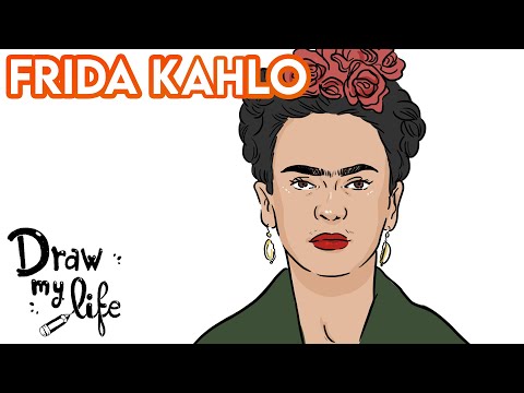 The Life of Frida Kahlo | Draw My Life in Spanish