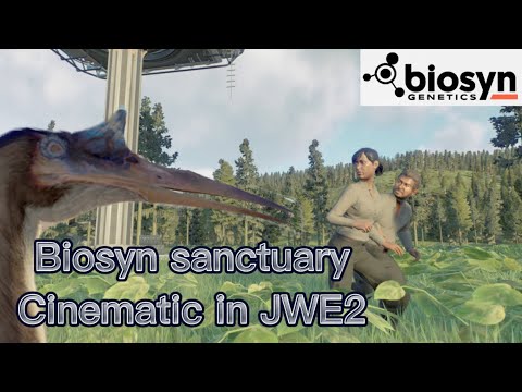 Biosynthesis sanctuary tour cinematic in JWE2