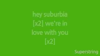 Screeching Weasel - Hey Suburbia (Lyrics On Screen)