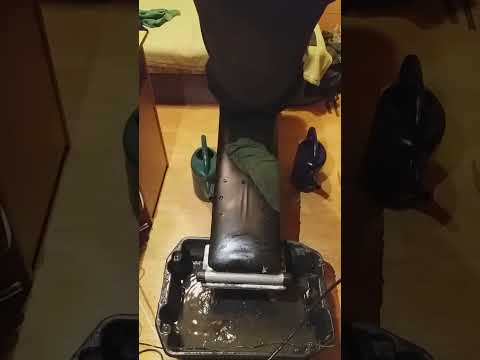 Self-administered waterboarding demonstration