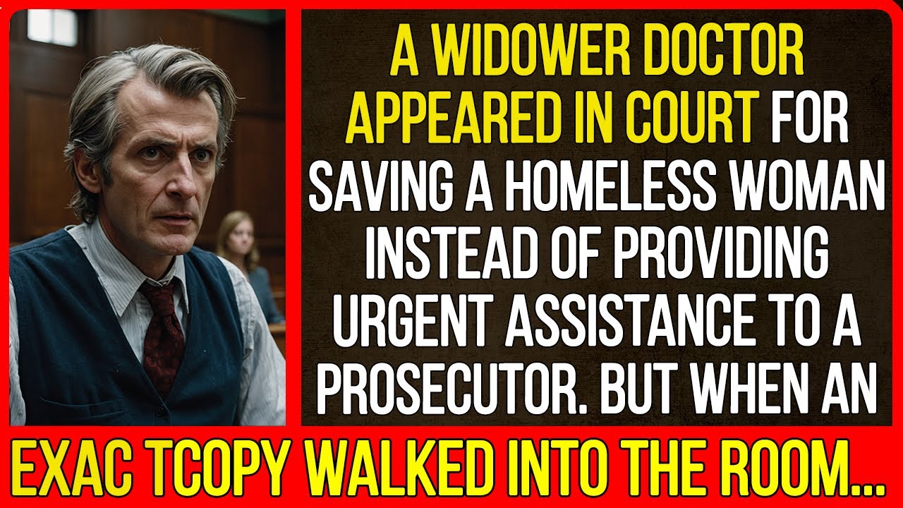A doctor appeared in court for saving a homeless woman instead of providing urgent assistance to...