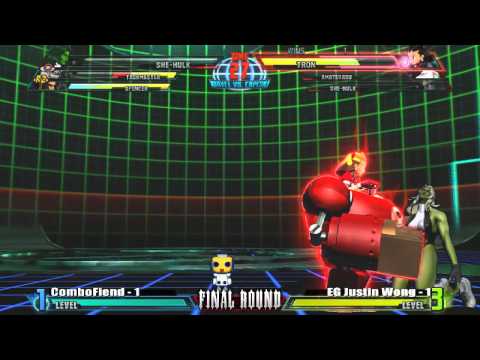 ComboFiend vs EG Justin Wong - GRAND FINALS FRXIV Marvel vs Capcom 3 Top 16