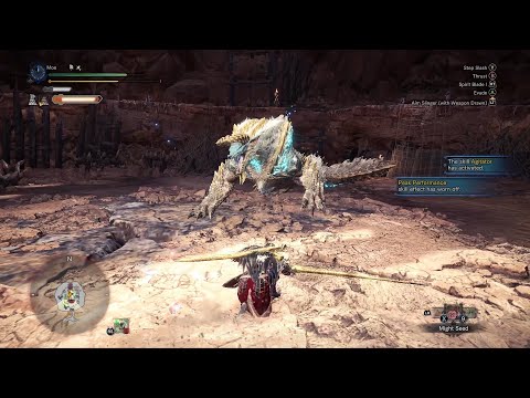 MHWIB: 6★ Special Arena: MR Zinogre Speedrun - 5:'23'20