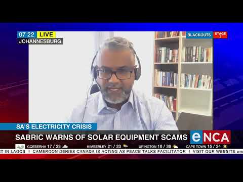 Sabric warns of solar equipment scams