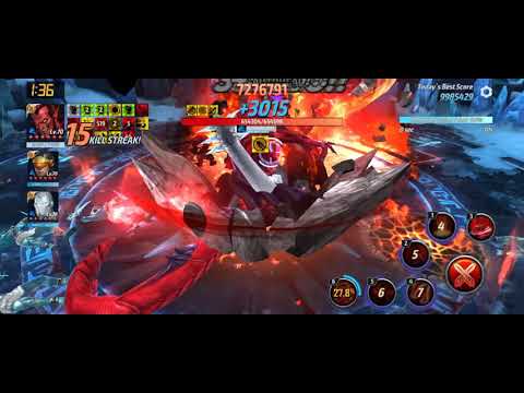 ABX Blast Villain Mephisto with mighty judgment type enhancement 9.95mil!