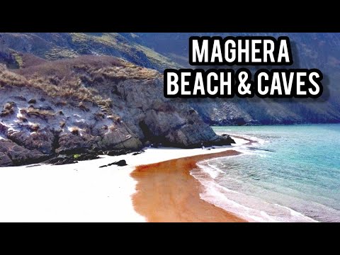 Maghera Beach and Caves, Co. Donegal. A must see destination. #manjaprackaran #irishmallu #maghera