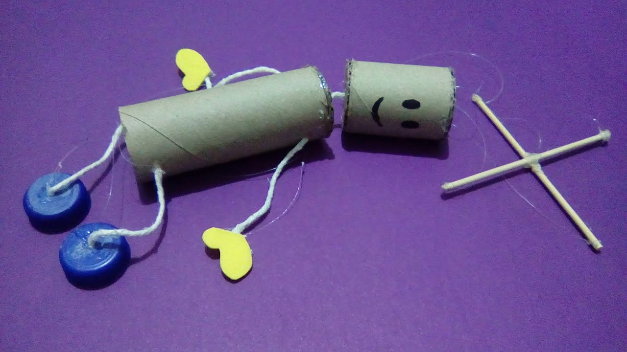 Watch Now Como fazer marionete com rolinho de papel higiênico | marionetes e fantoches fáceis de fazer DIY Como fazer marionete com rolinho de papel higiênico | marionetes e fantoches fáceis de fazer DIY