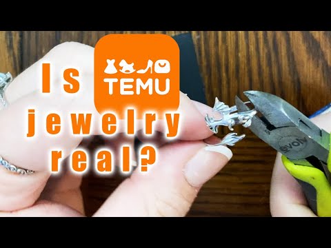 Does Temu sell real jewelry? Testing sterling silver and moissanite from Temu
